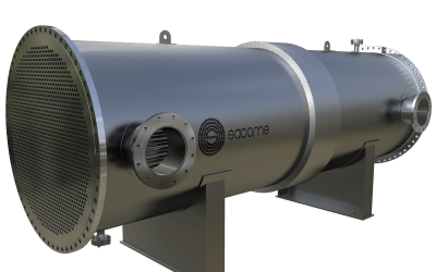 Intercambiador de calor tubular según Código TEMA