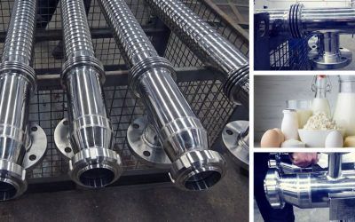 Intercambiadores de calor tubulares para calentamiento de solución CIP