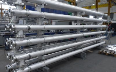 Suministro de intercambiadores de calor tubulares para  proyecto de aguas sucias en Grecia