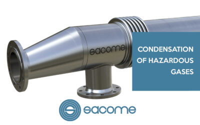 Condensation of hazardous gases